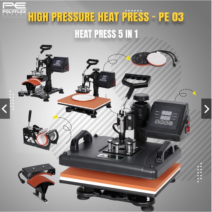 Jual MESIN PRESS 5 In 1 Shopee Indonesia