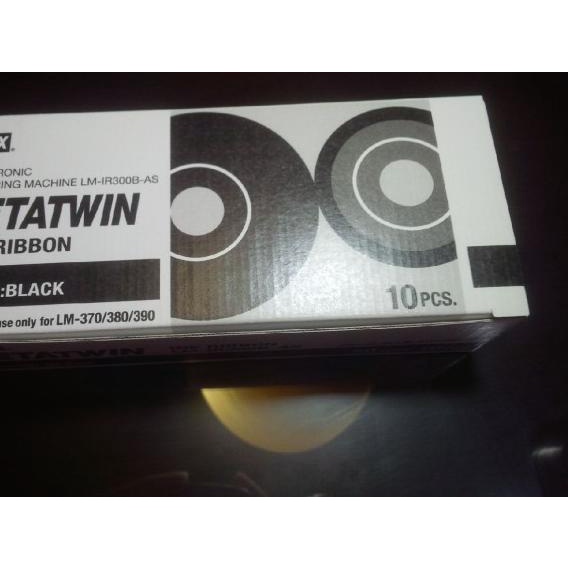 Jual Ink ribbon Letatwin ( pita tinta ) MAX LM IR300B original | Shopee ...