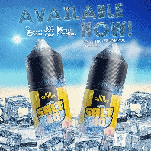 Jual SALT 40 ICE GENIUS | Shopee Indonesia