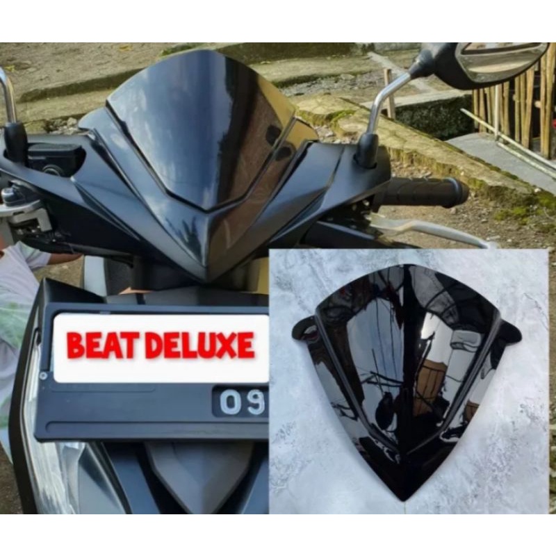 Jual VISOR HONDA BEAT DELUXE WINDSHIELD HONDA BEAT DULUXE | Shopee