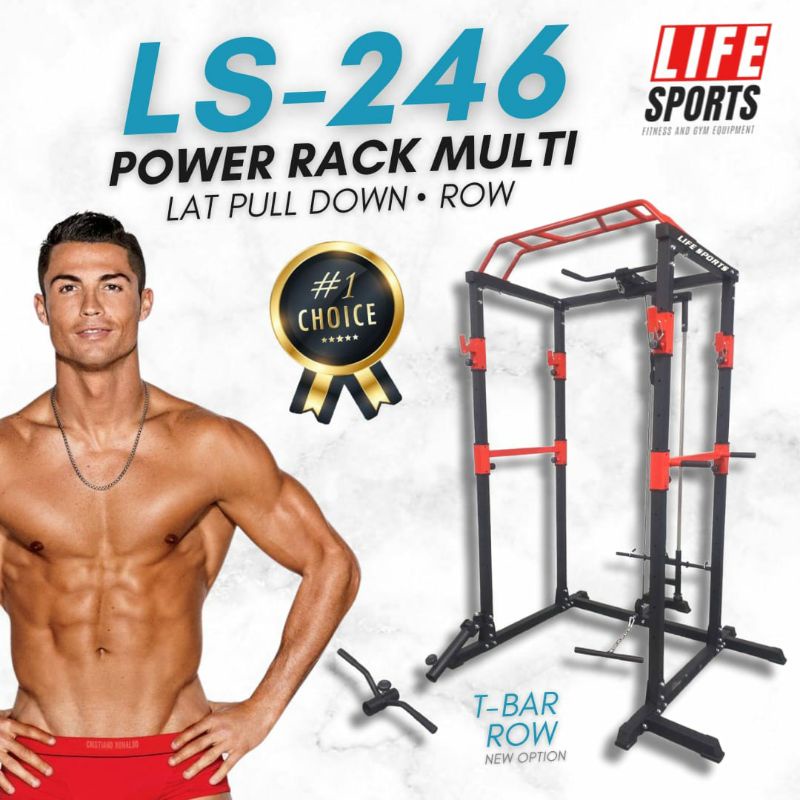 Jual Power Rack LIFE SPORT LS246 Best Seller Berkualitas | Shopee Indonesia
