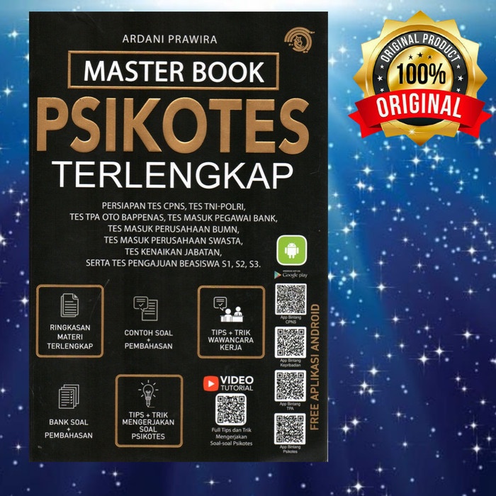 Jual Persiapan Psikotest Buku Master Book Psikotes Terlengkap By