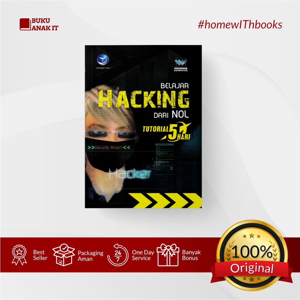 Jual BUKU BELAJAR HACKING DARI NOL TUTORIAL 5 HARI | PENERBIT ANDI ...