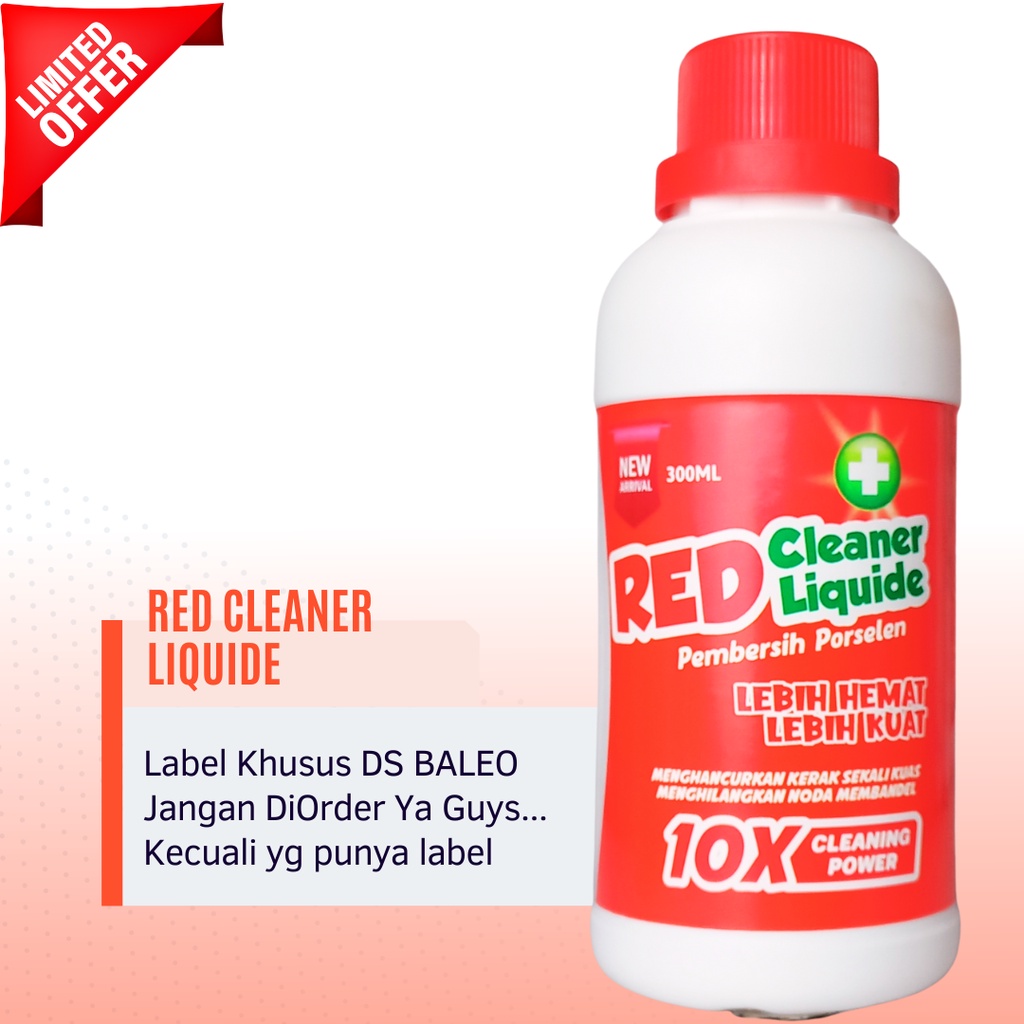Jual RED CLEANER LIQUIDE | Shopee Indonesia