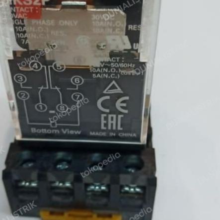 Jual Relay Omron Original Mks P V Pin Soket Shopee Indonesia