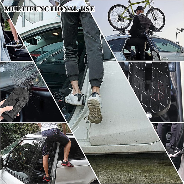 Gantungan Pedal 2in1 Injakan Kaki Kait Pintu Mobil Car Door Step Hooked Car Roof
