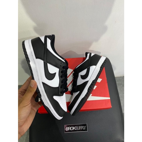 Jual Nike Dunk Low Black White Original | Shopee Indonesia