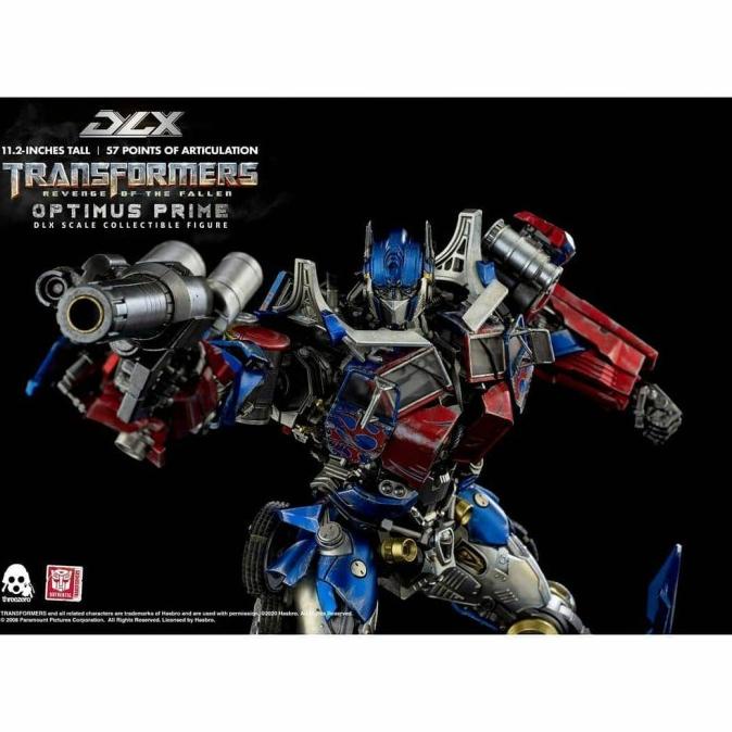 Threezero DLX Revenge of the Fallen Nemesis Prime Live: threezero have dropped their Nemesis Prime version of DLX Revenge of the Fallen Optimus Prime today. He will eventually combine with a Nemesis