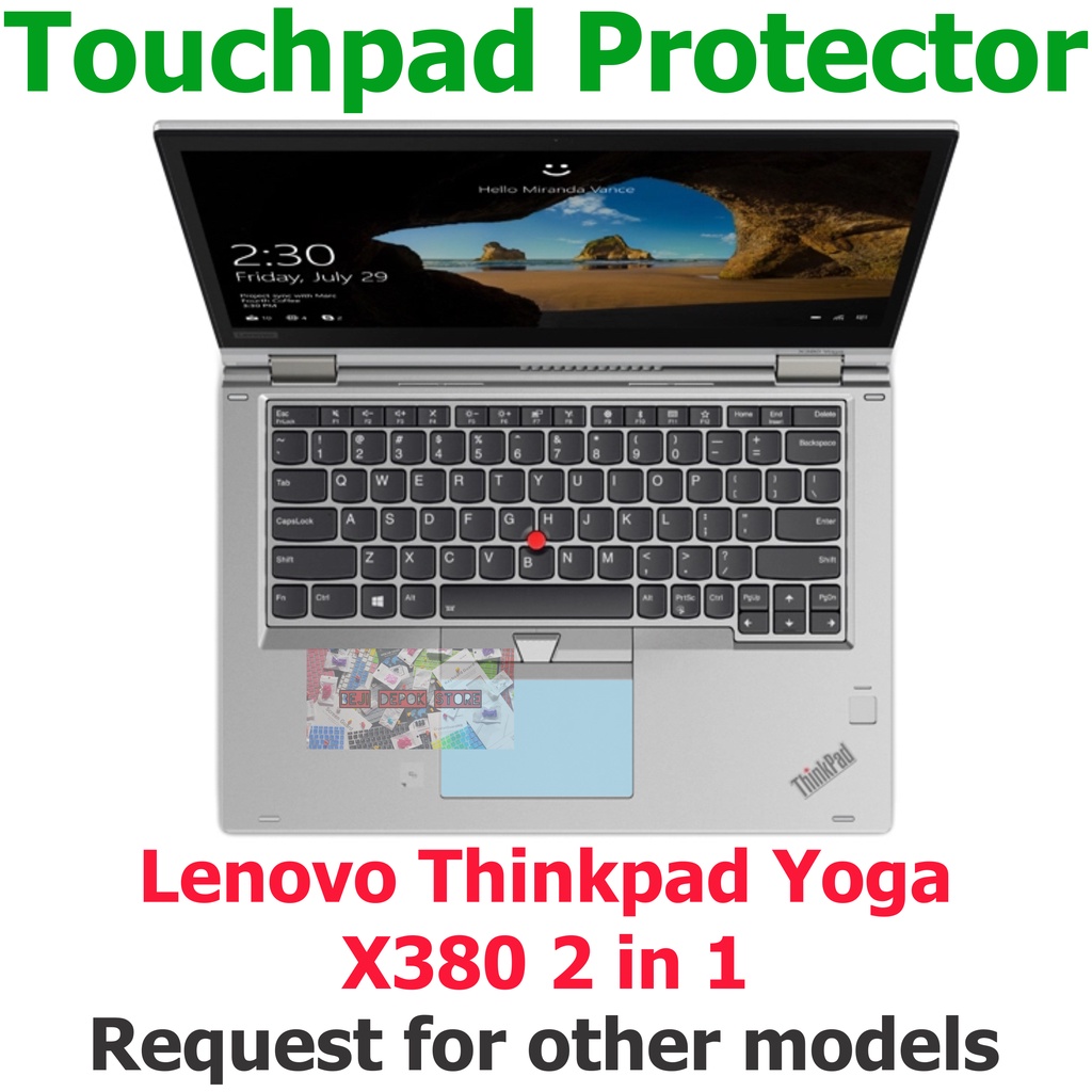 Jual Touchpad Trackpad Protector Lenovo Thinkpad Yoga X380 2 in 1