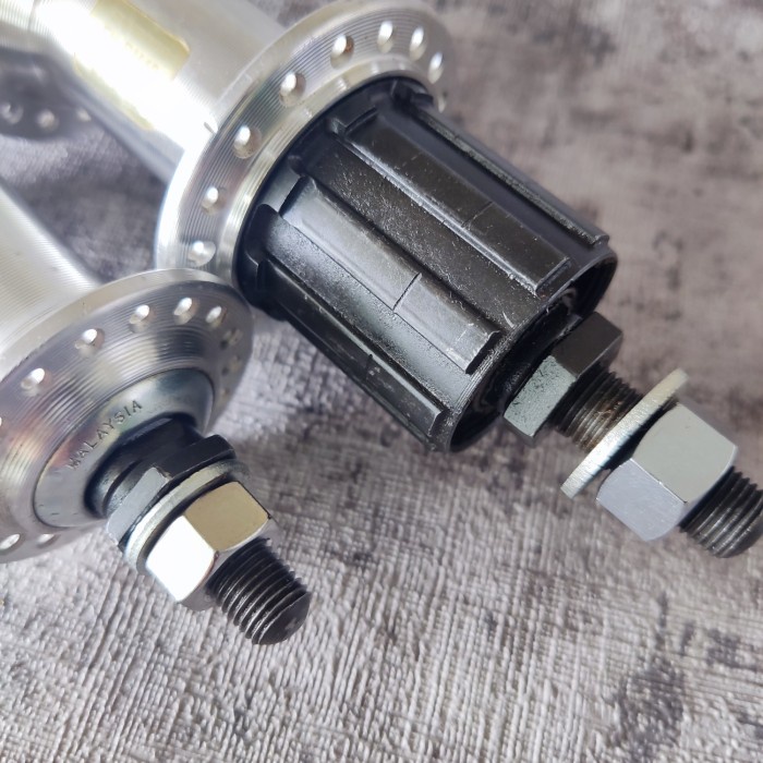 Jual Hub Sepeda Depan Belakang Shimano Acera RM40 36h 7 speed non QR ...