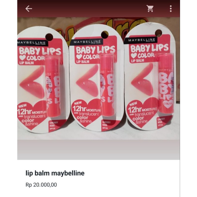 Jual maybelline lip balm Shopee Indonesia