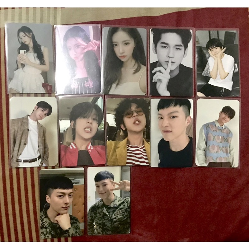 Jual Various of Photocards (Big Naughty, Kim Kang-hoon, Ong Seongwu, Lovelyz Lee Mijoo, Jang Ki