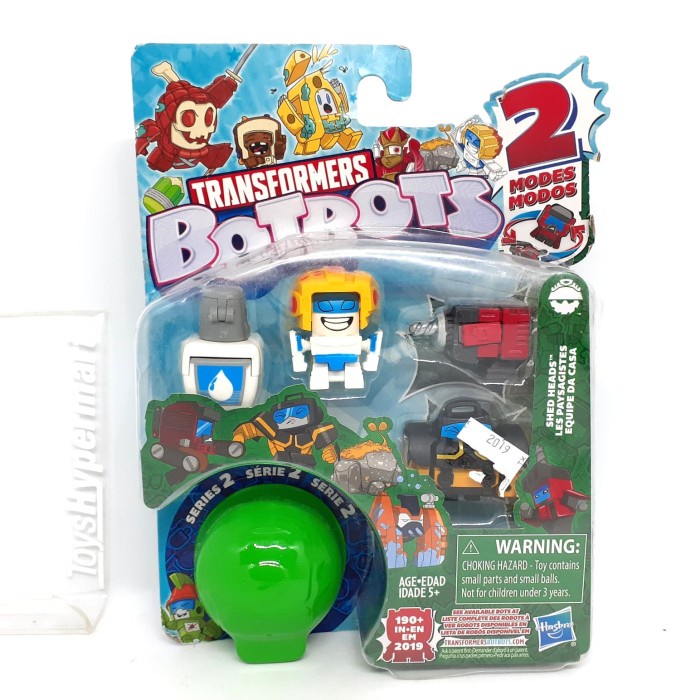 Jual Transformers BotBots 2 Shed Heads 2 Series 2 Hasbro | Shopee Indonesia