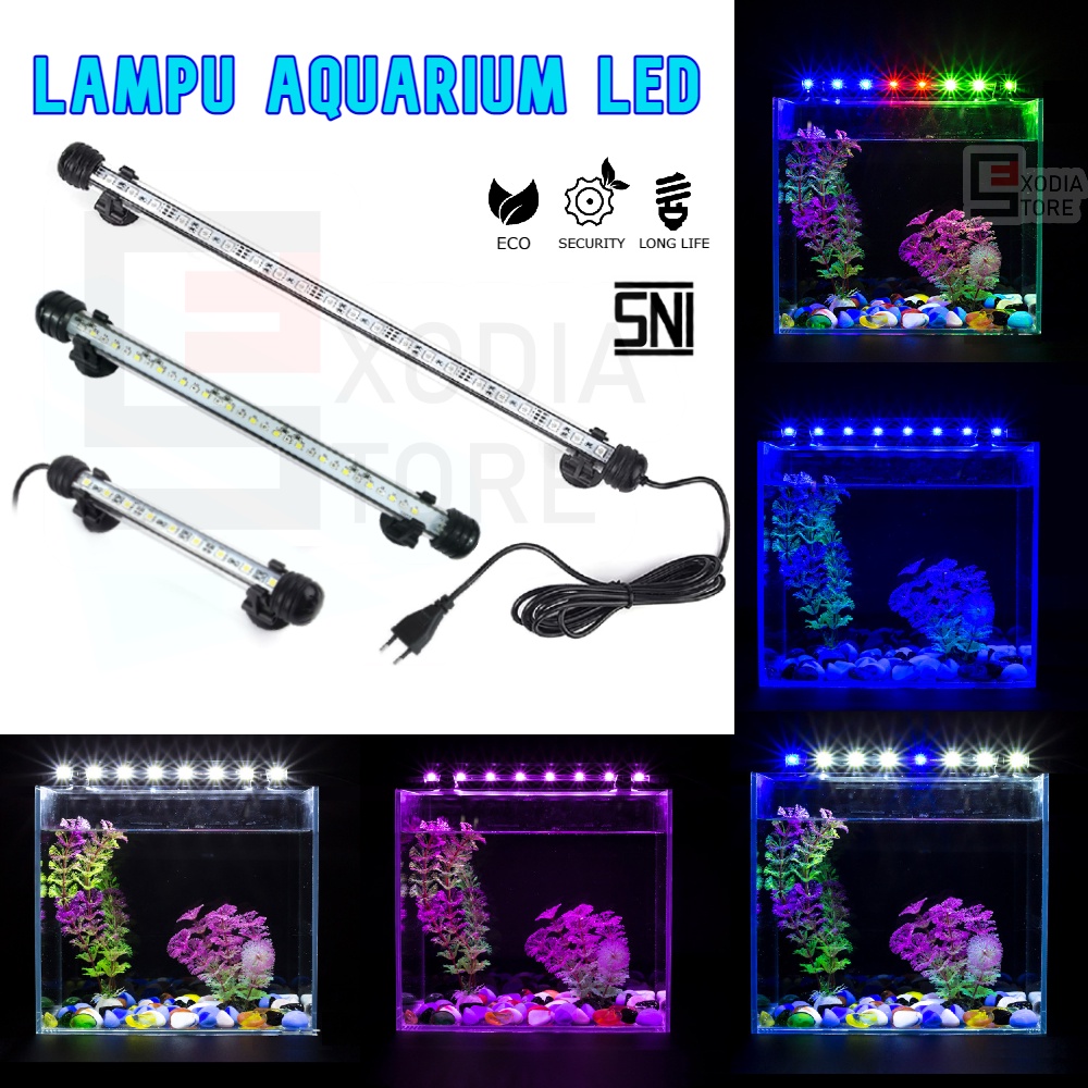 Jual Emico Lampu Led Aquarium Submersible Light Watt Watt Watt Lampu Aquarium Lampu