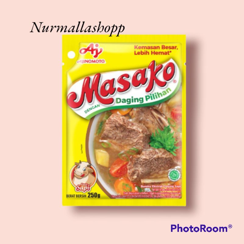 Jual Masako Bumbu Kaldu Penyedap Rasa Kemasan 250gr Shopee Indonesia