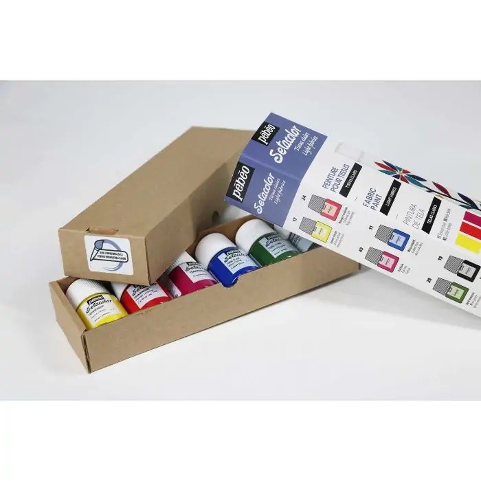 Jual Pebeo Setacolor Light Fabric Paint Color Set Kain DIY | Shopee ...