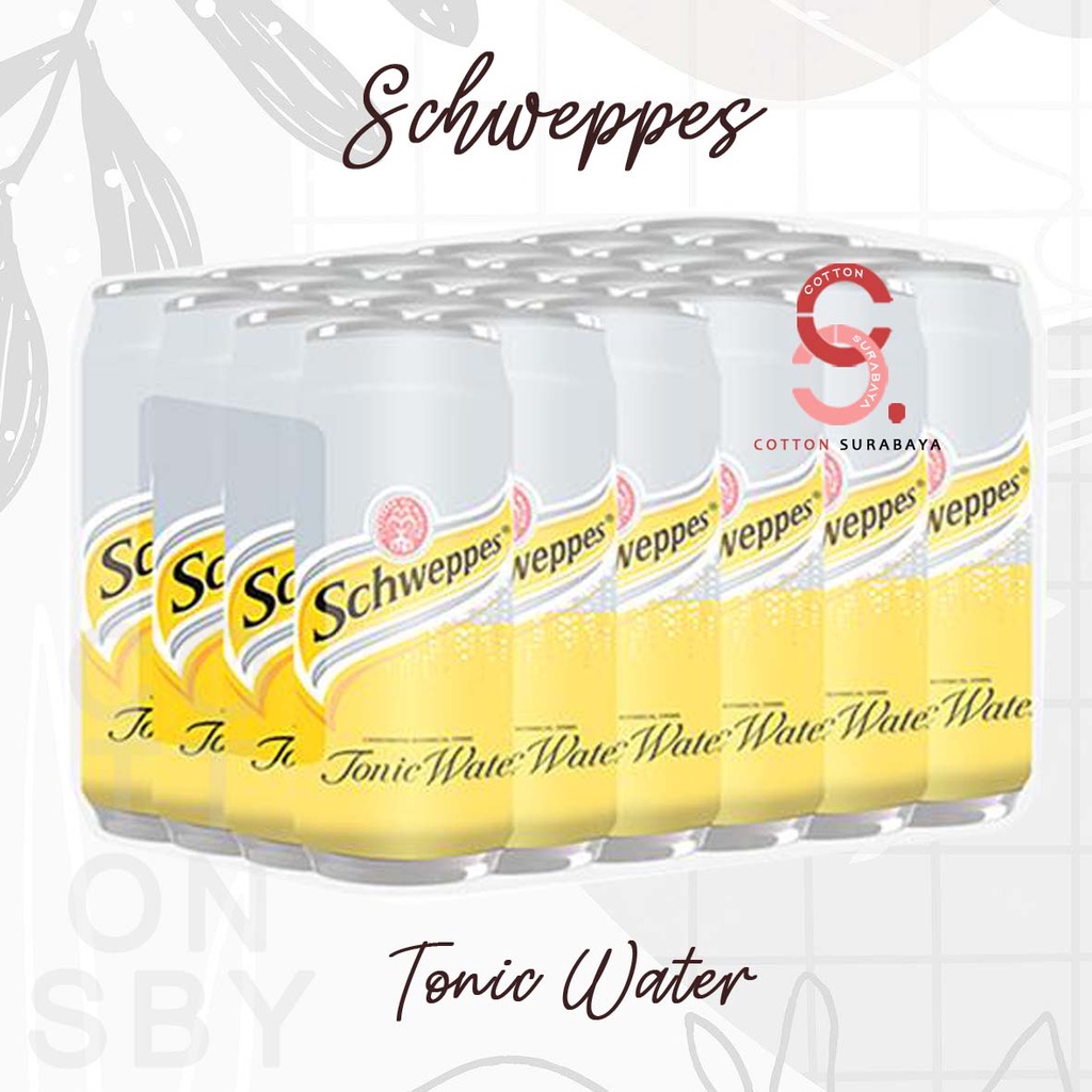 Jual 1 Karton Isi 24 Pcs Schweppes Tonic Water Botanical Carbonated