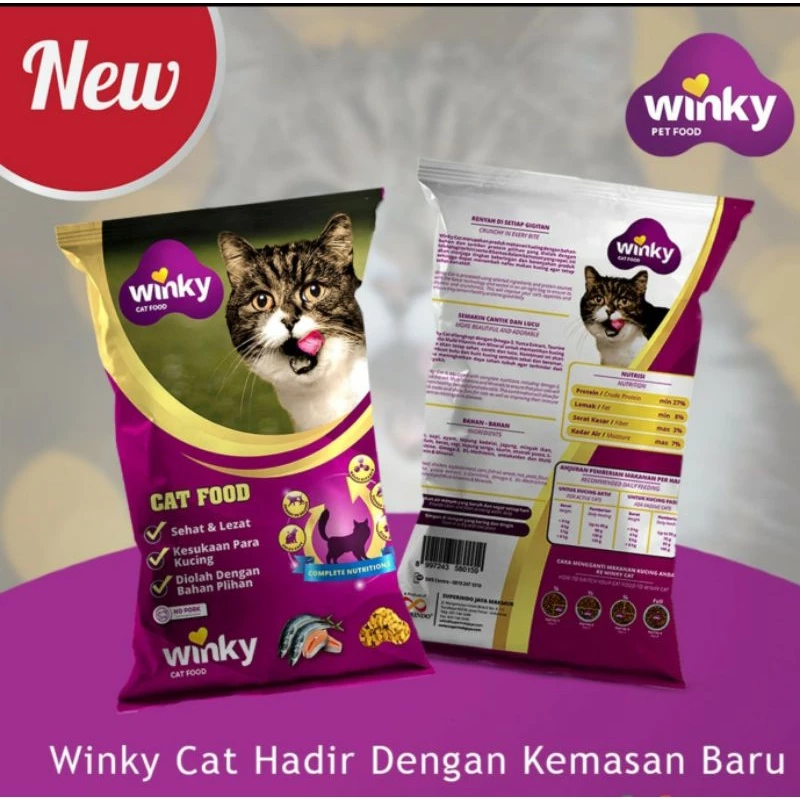 Winky Cat Food Tuna