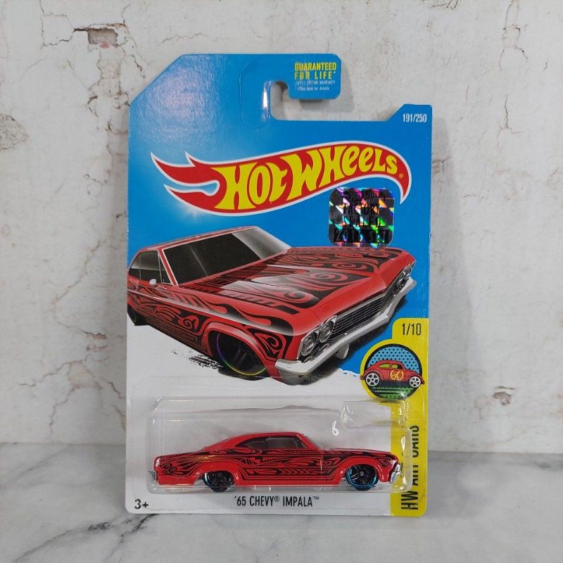 Hw Art Cars Hot Wheels 65 Chevy Impala Hot Wheels Boulevard '65 - Main Image
