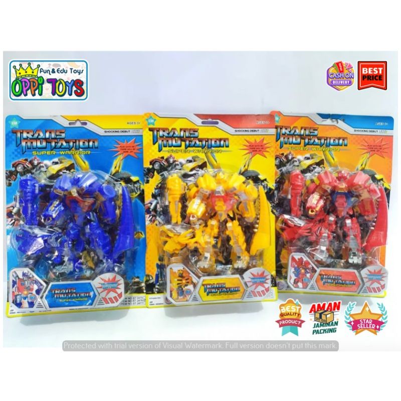 Jual MAINAN ANAK ROBOT TRANSMUTATION BERUBAH JADI DINOSAURUS/MAINAN ...
