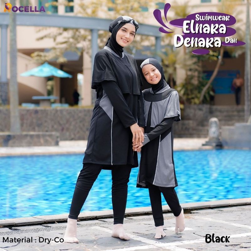 Jual Ready Baju Renang Muslimah Marina Swimwear By Rocella Shopee Indonesia 