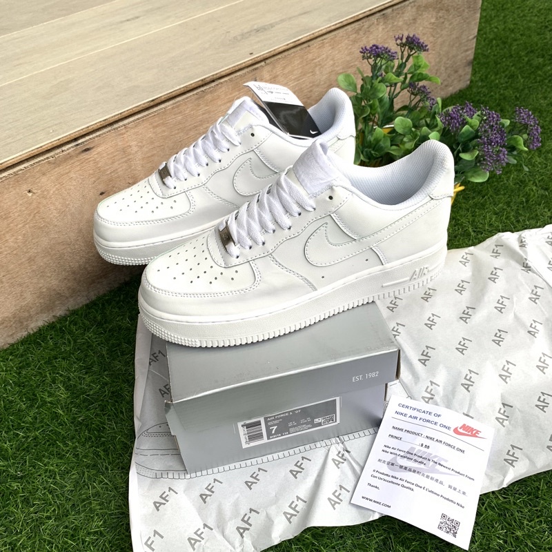 Jual Sepatu Pria & Wanita - Air Force 1 Triple White BNIB Premium