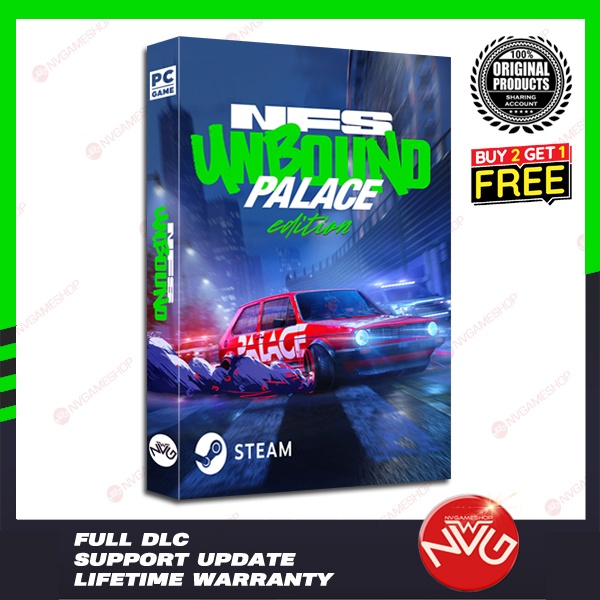 Jual Need For Speed NFS Unbound Palace Edition PC Original | Shopee ...