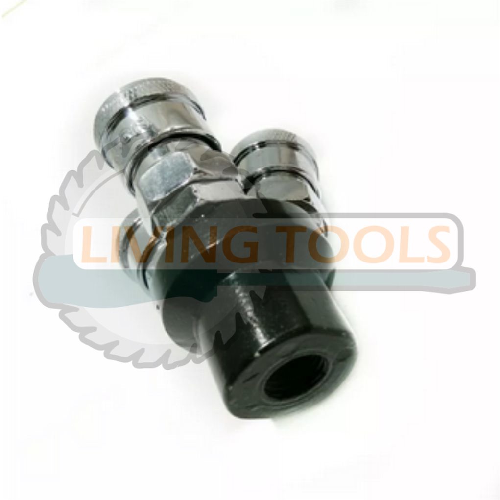 Jual Sambungan Kompresor 3 way SF 20 Coupler Drat masuk 1/4