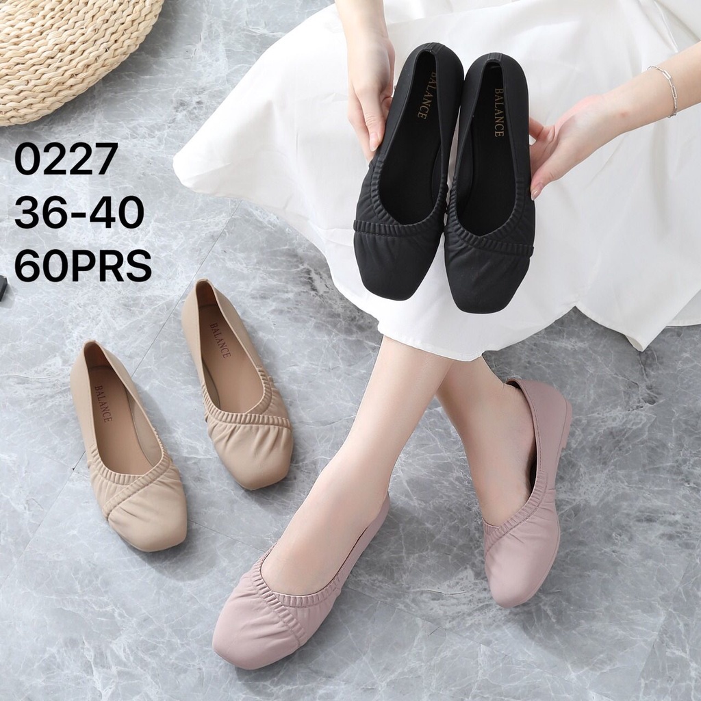 Jual Flatshoes jelly sepatu jelly wanita sepatu karet perempuan ori produk import Balance 0227 Shopee Indonesia