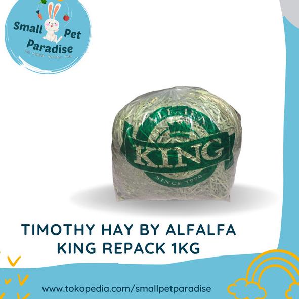 Jual TIMOTHY HAY BY ALFALFA KING (repack) Shopee Indonesia