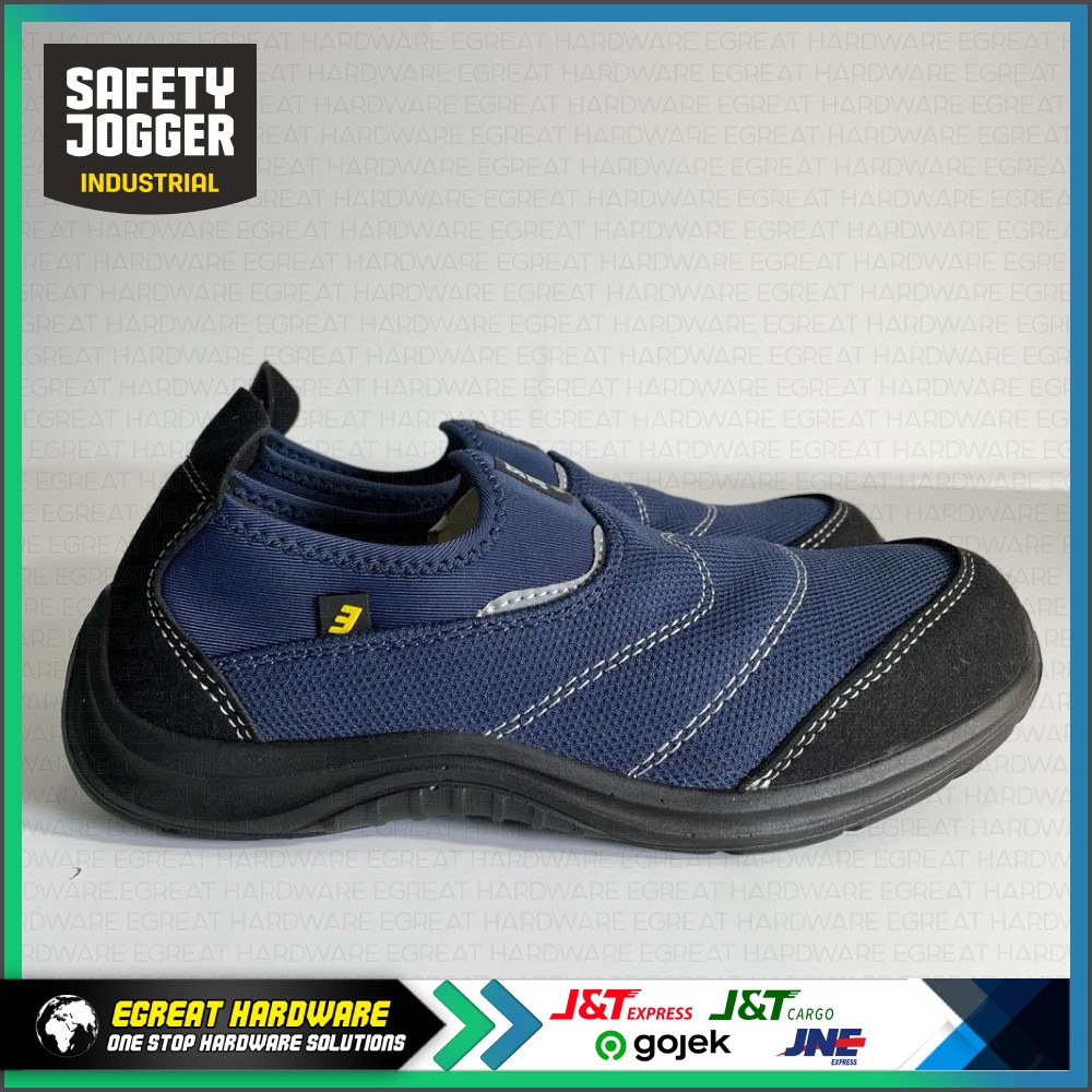 Jual Sepatu Safety Jogger YUKON NAVY S1P ESD SRC Toecap Steel Shopee