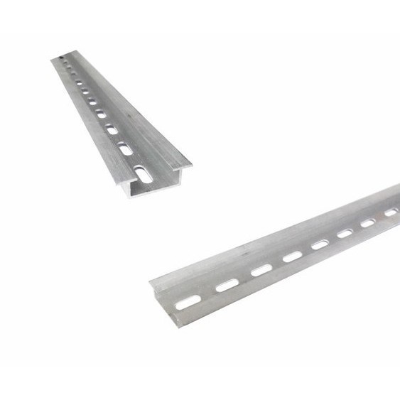 Jual DIN RAIL REL Mounting MCB di PANEL BOX 1 /2 Fungsi Panjang 1 Meter ...