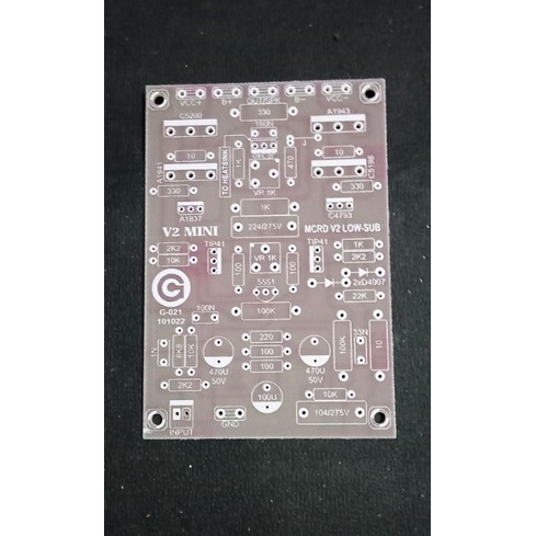 Jual PCB New MCRD V2 Mini VR DCO VR Arus Bias Fiber FR4 G-021 | Shopee