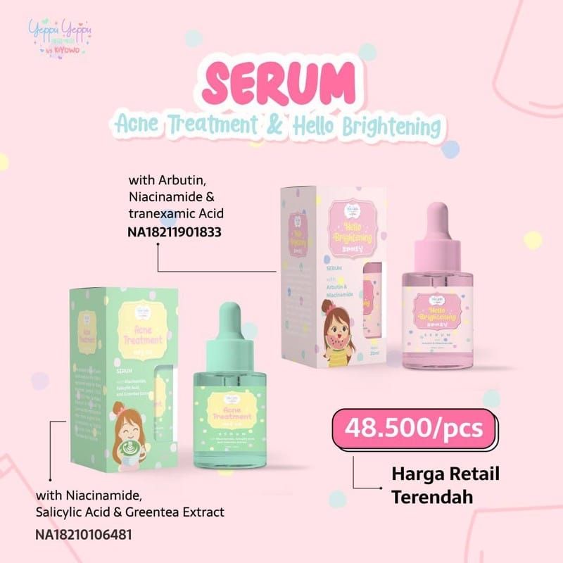 Jual Mar Ready Original Yeppu Yeppu By Kiyowo Skincare Travel Size Package Bpom Yeppu