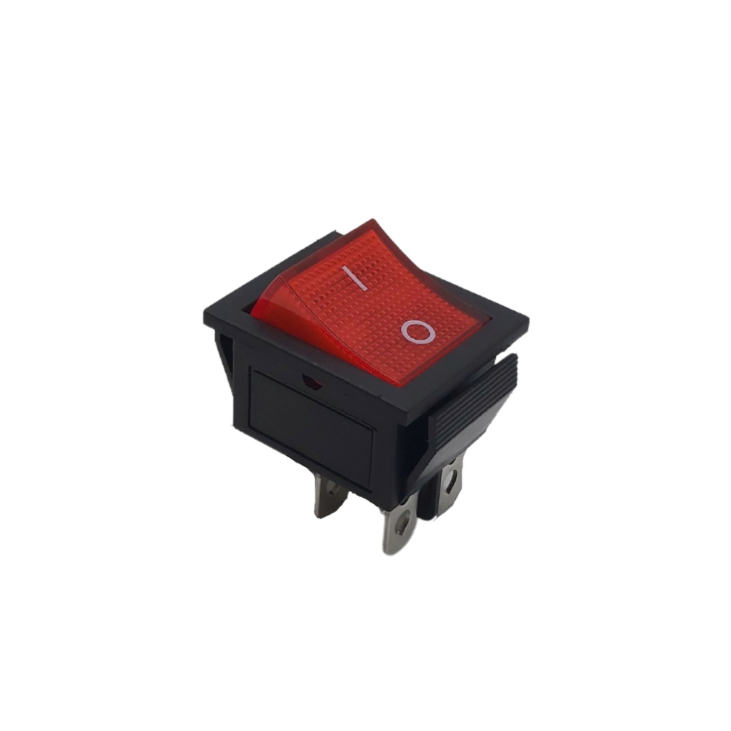 Jual Saklar Power On Off Switch Besar Merah 4 Pin Rocker Switch Besar ...