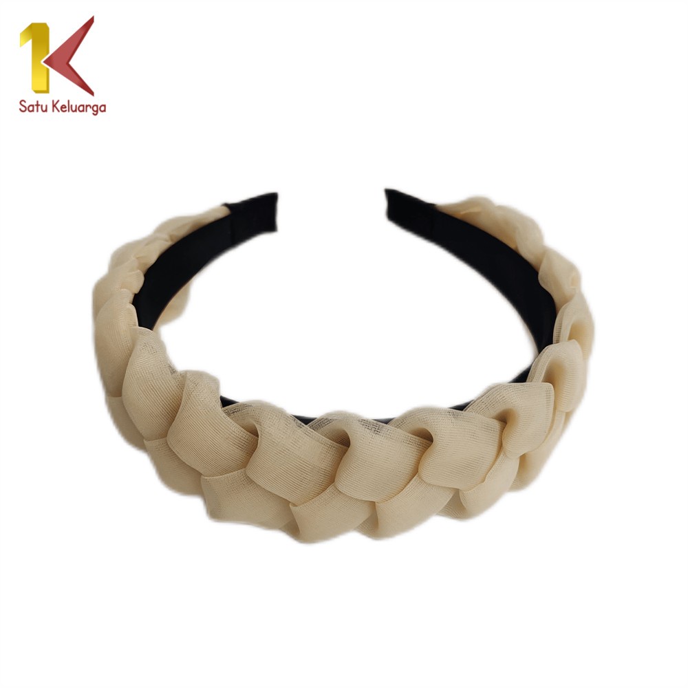 Jual Satu Keluarga Bando Kepang Wanita Scrunchie C530 Aksesoris Rambut ...