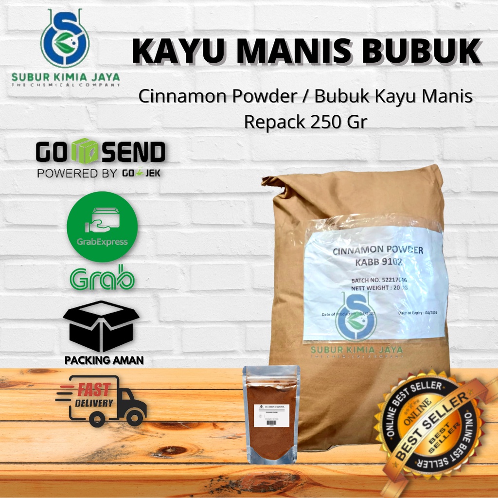Jual Bubuk Kayu Manis Bubuk / Bubuk Cinnamon Powder Premium 250 gr ...