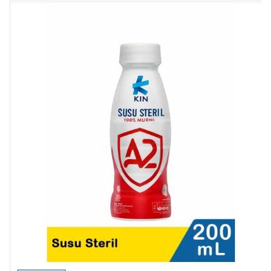 Jual Kin Sterilized Milk Plain 200mL | Shopee Indonesia