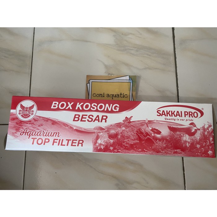 Jual Box Kosong Filter Aqurium Besar/Top Filter Sakkai Pro | Shopee ...