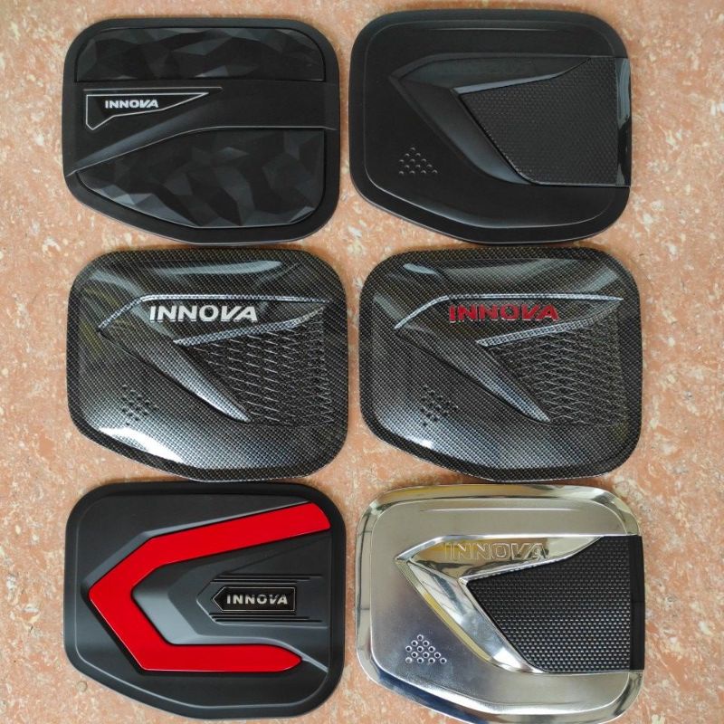 Jual tanc cover tutup tangki bensin toyota all new innova inova reborn ...