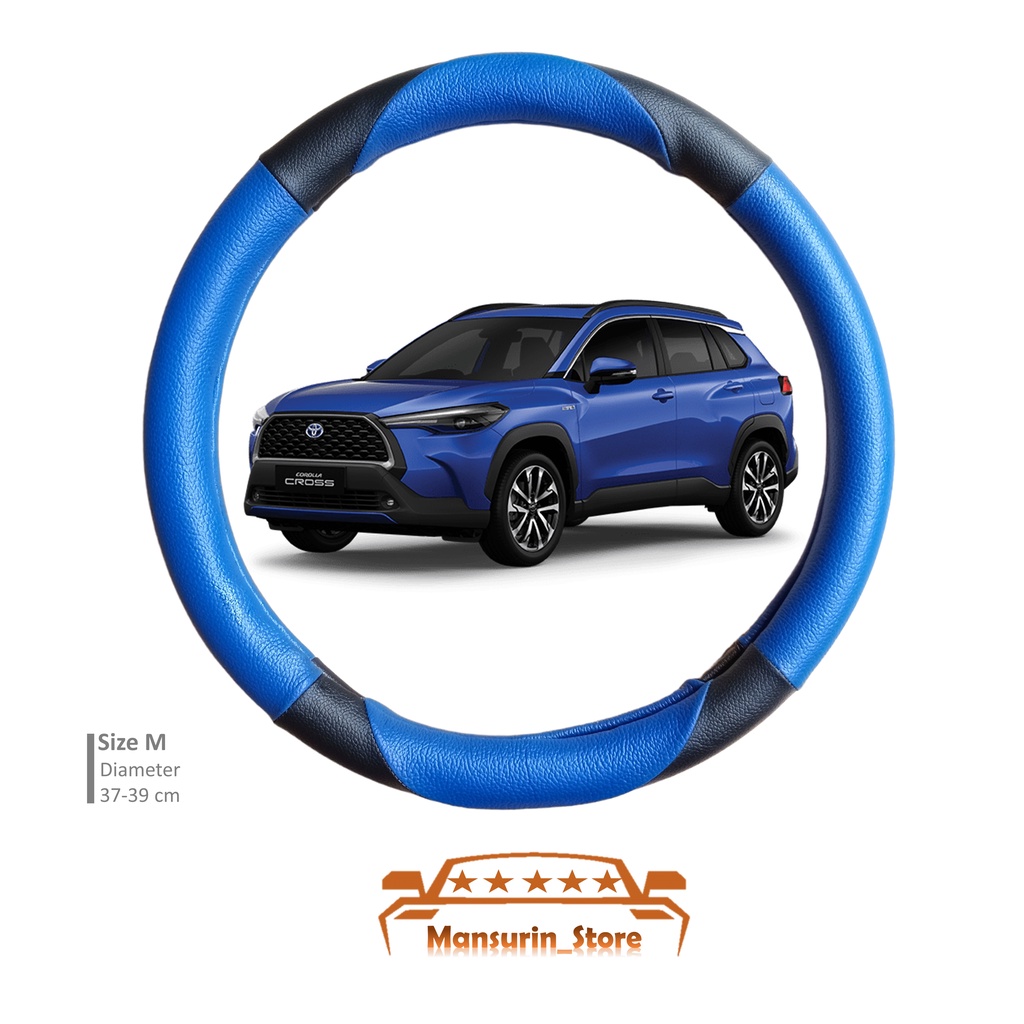 Jual Cover Stir Mobil Corolla Cross Sarung Setir New Corolla Cross ...