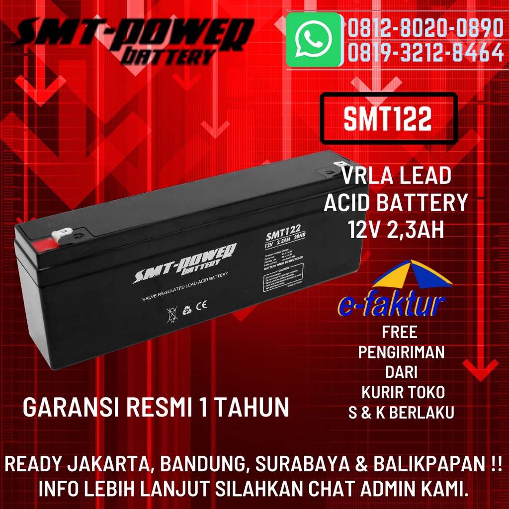 Jual Aki Kering Samoto V Ah Baterai Smt Power V Timbangan Digital Lampu Emergency