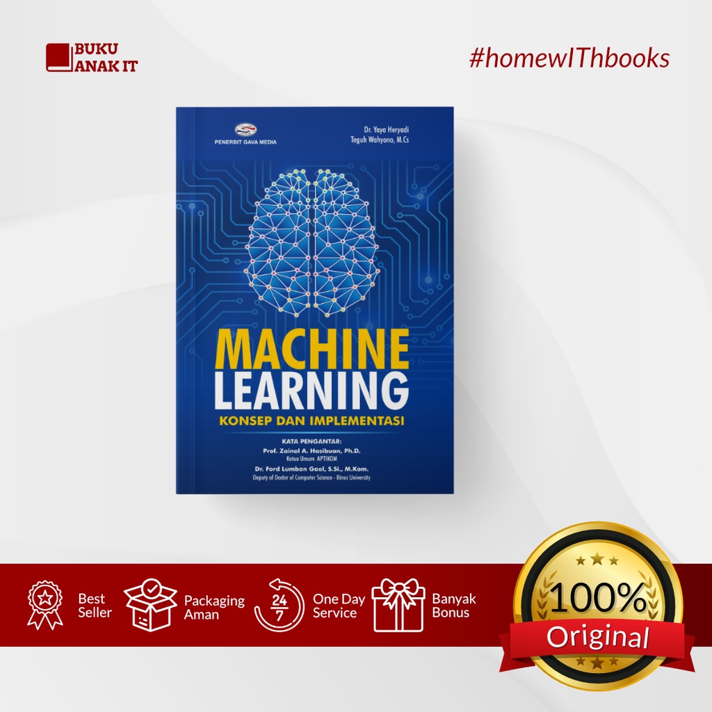 Jual BUKU MACHINE LEARNING KONSEP DAN IMPLEMENTASI MENGGUNAKAN BAHASA ...