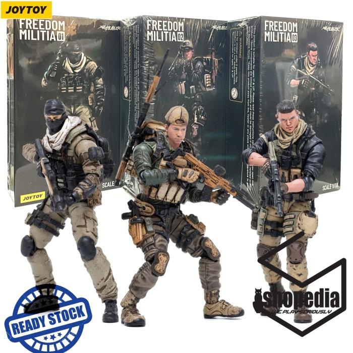 Jual Joytoy Freedom Militia 1/18 Scale Armed Forces Action Figure ...