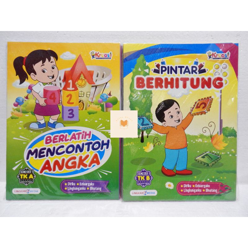 Jual Buku Paket Kreasi TK A Dan TK B Semester 1 | Shopee Indonesia