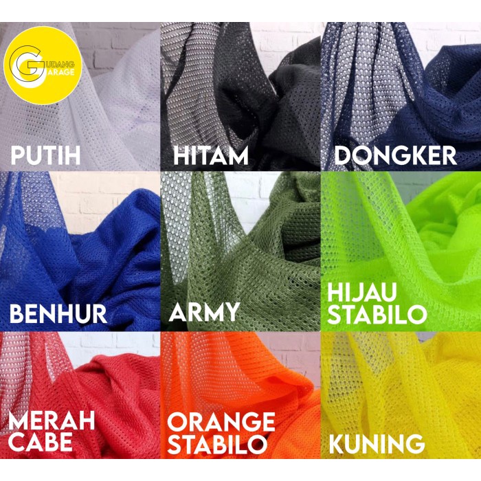 Jual Kain Kain Mesh Jala Jaring Furing Import Halus ( Jala Lapis Mini ...