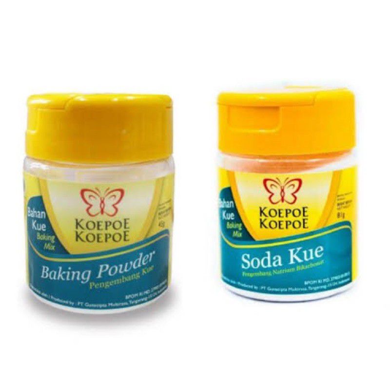 Jual Baking Powder Koepoe / Baking Soda Kue Kupukupu Pengembang Kue