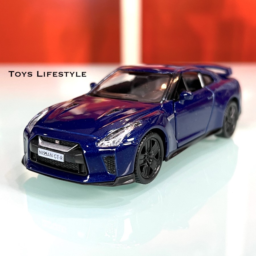 Jual RMZ City Diecast - Nissan GTR (R35) Skala 1:32 (Biru) | Shopee ...