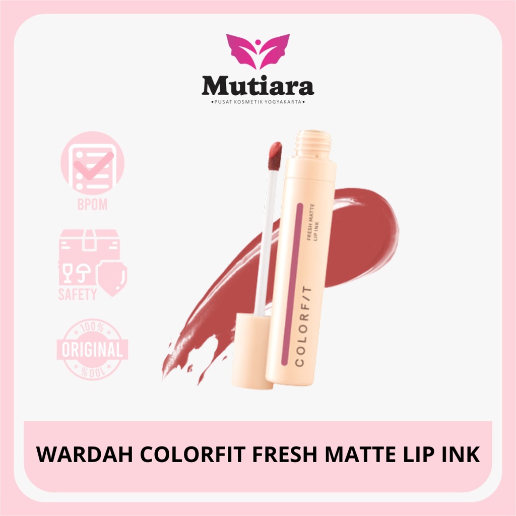 Jual WARDAH COLORFIT FRESH MATTE LIP INK | Shopee Indonesia