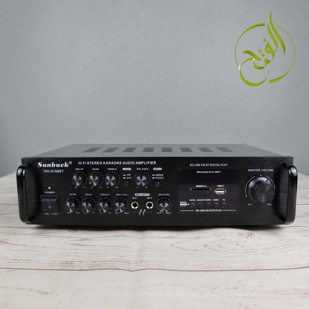 Jual Sunbuck Bluetooth EQ Audio Amplifier Home Theater FM 2000W - TAV ...